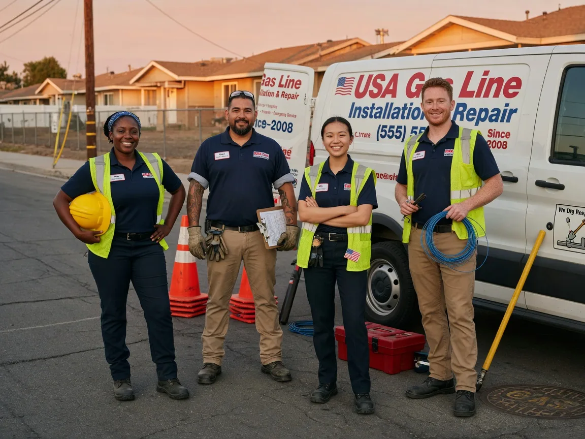 Gas Line Installation company in Pence Springs, WV